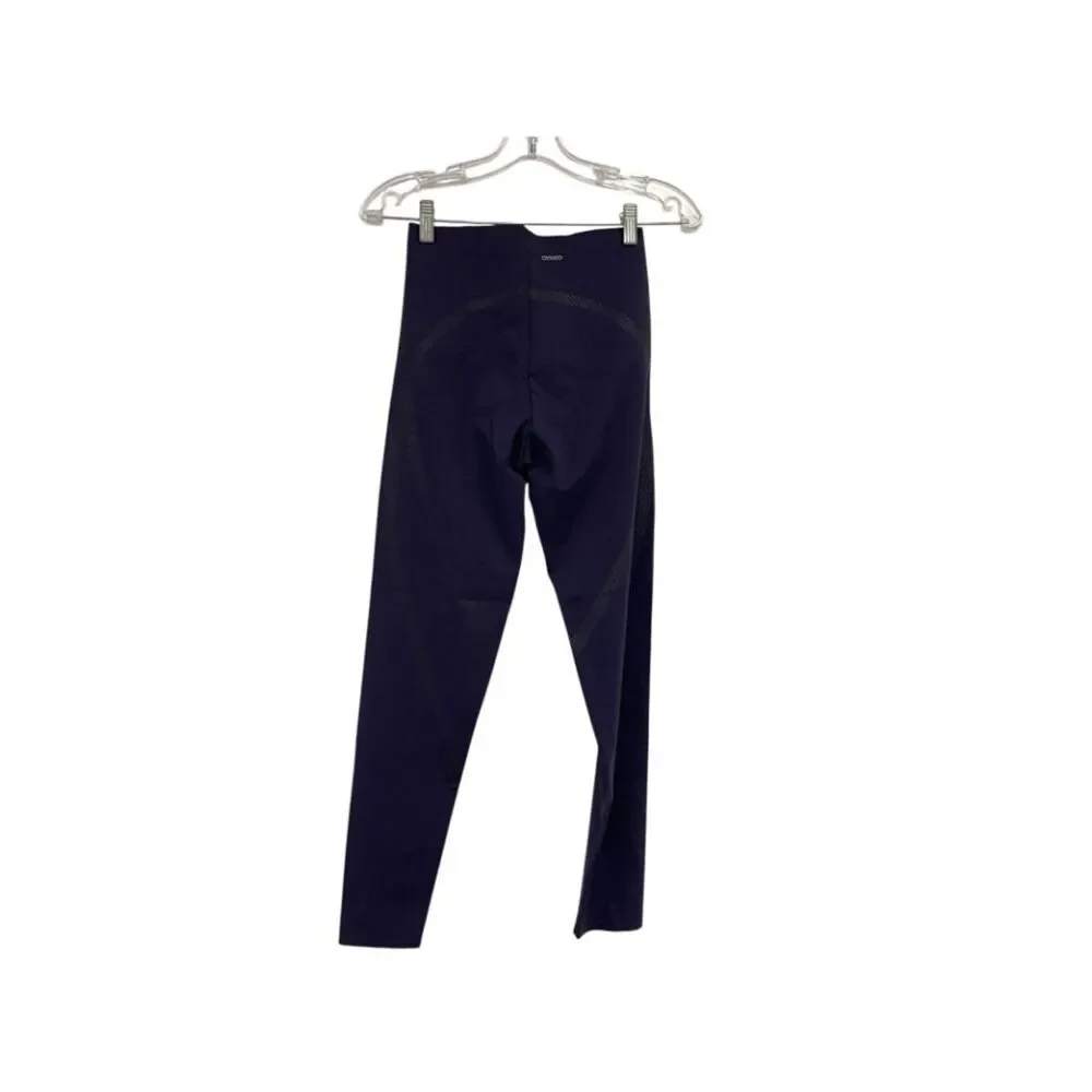 Oysho Compressive Womens Leggings Medium Purple Reflective Detail 3202/254 NWT